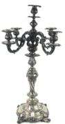 MAMMOTH SOLID SILVER CANDELABRUM