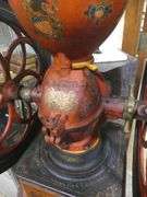 ANTIQUE CAST IRON COFFEE MILL
