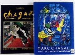 TWO MARC CHAGALL ART BOOKS