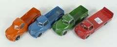 4 LONDON TOY TRUCKS