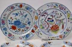 EARLY MASON'S AND SPODE PLATES