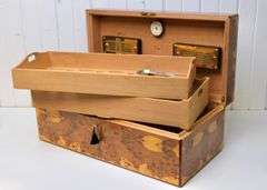 EXCEPTIONAL CIGAR HUMIDOR