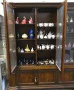 BAKER FURNITURE BREAKFRONT CHINA CABINET/BOOKCASE