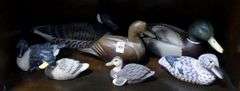 DUCK CARVINGS AND FIGURINES