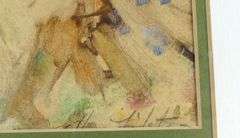 TWO ARTHUR LIDSTONE FLORAL STUDIES