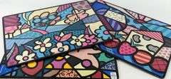ROMERO BRITTO POP ART TABLE MATS