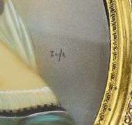 2 MINIATURE PORTRAIT PAINTINGS