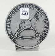 5 CAST IRON COIN BANKS