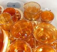 CARNIVAL GLASS DISHES