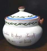 THREE PIECES OF TORQUAY WARE POTTERY