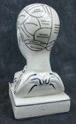 PHRENOLOGY HEAD WITH INKWELL
