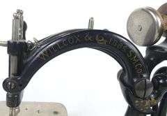 WILCOX & GIBBS SEWING MACHINE