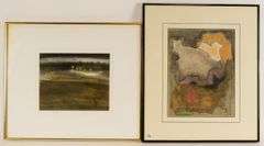 2 IAN TROWELL PAINTINGS