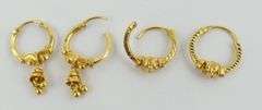 2 PAIRS EARRINGS