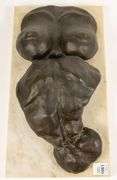 IAN TROWELL BRONZE ON MARBLE BASE