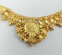 GOLD NECKLACE WITH "COINS"