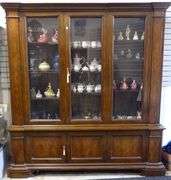 BAKER FURNITURE BREAKFRONT CHINA CABINET/BOOKCASE