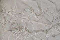 VINTAGE THROW AND EMBROIDERIES