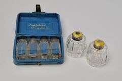 DANISH SALT & PEPPERS AND MINIATURE SET