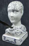 PHRENOLOGY HEAD WITH INKWELL
