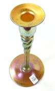 ART GLASS CANDLESTICK