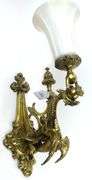 GILT BRONZE WALL SCONCE