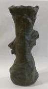 LARGE ART NOUVEAU SPELTER VASE