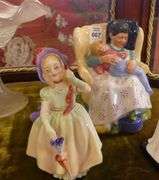 FOUR ROYAL DOULTON FIGURINES