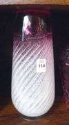 ITALIAN ART GLASS AND BOHEMIAN CRYSTAL VASES