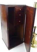 19TH CENTURY W. MARRATT BRASS MICROSCOPE