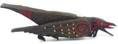 FOLK ART HAND-CARVED CROW