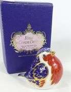 ROYAL CROWN DERBY FIGURINE "ROBIN"