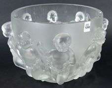 LARGE LALIQUE BOWL