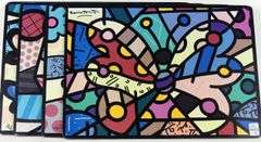 ROMERO BRITTO POP ART TABLE MATS