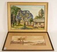 TWO PAINTINGS