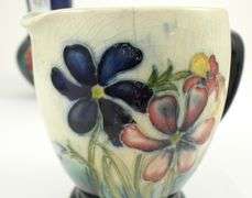 TWO PIECES OF MOORCROFT POTTERY