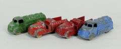8 LONDON TOY TRUCKS