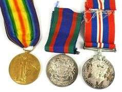 3 SERVICE MEDALS