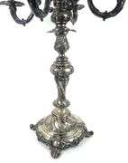MAMMOTH SOLID SILVER CANDELABRUM