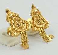 PAIR PIERCED EARRINGS