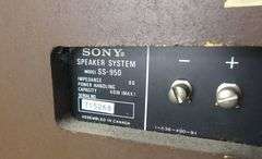 PAIR SONY SPEAKERS
