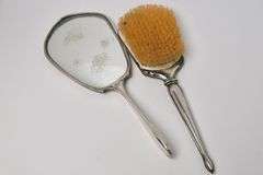 STERLING BRUSH AND MIRROR