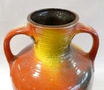 LARGE WEST GERMAN POTTERY VASE