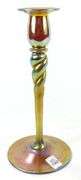 ART GLASS CANDLESTICK