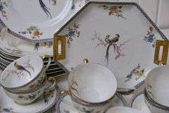 LIMOGES "PARADISE" DINNER SET
