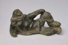 PITSEOLAK MICKEAL SCULPTURE