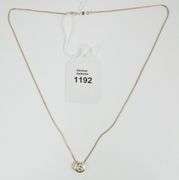 DIAMOND PENDANT NECKLACE