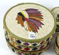 5 BIRCHBARK & QUILL BOXES