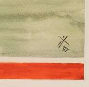 TWO WATERCOLOURS BY IAN TROWELL