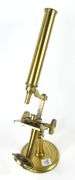 19TH CENTURY W. MARRATT BRASS MICROSCOPE